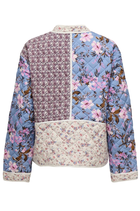 Only onlsmilla quilted patchwork jacket
